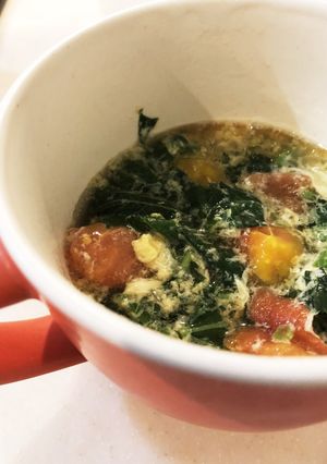 モロヘイヤとトマトのスープ-レシピのメイン写真