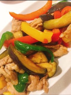 夏野菜たっぷり豚肉炒め☆-レシピのメイン写真