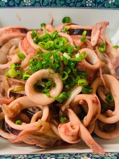 イカとネギのコクうま炒め-レシピのメイン写真
