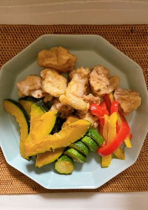 野菜と鶏肉の揚げ浸し-レシピのメイン写真