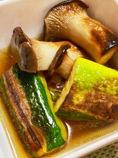 ズッキーニの焼き浸し-レシピのメイン写真