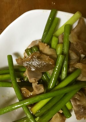 砂肝とニンニクの芽の炒め物-レシピのメイン写真
