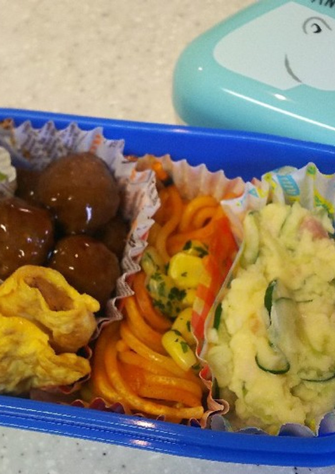 2020/7/30小１弁当-レシピのメイン写真