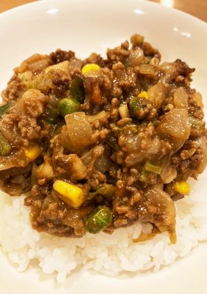 カレールーでキーマカレー-レシピのメイン写真