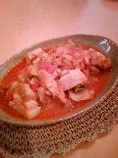 とろ~り豚バラ肉と大豆のトマト煮-レシピのメイン写真