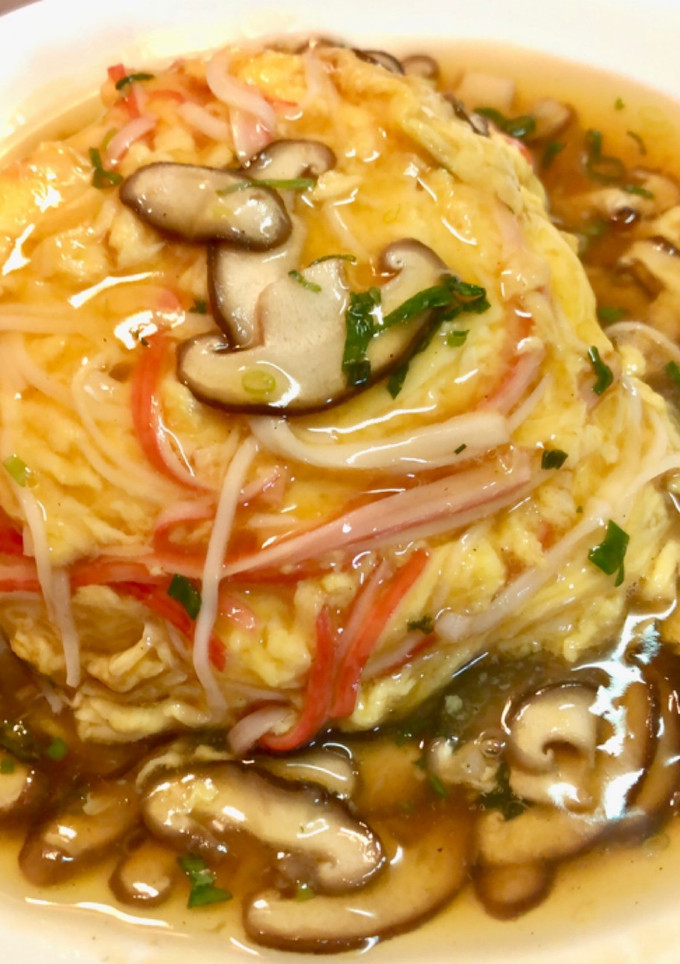 とろろん♪かに玉あんかけ-レシピのメイン写真