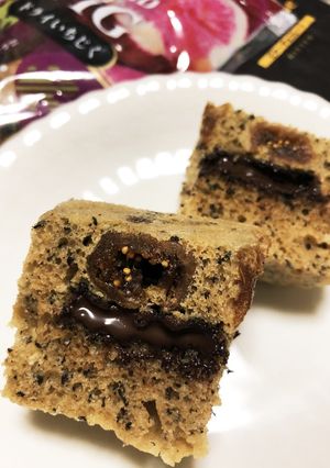 いちじくと紅茶の蒸しケーキ-レシピのメイン写真