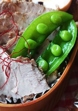 お弁当★スナップエンドウのオイル漬け-レシピのメイン写真