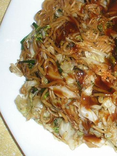 にらの花芽de焼きそば-レシピのメイン写真