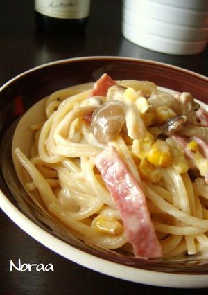 保育園のまろやかクリームパスタ♫-レシピのメイン写真