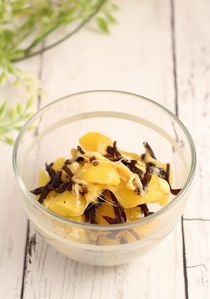 レンジで簡単！わさび昆布ポテチーズ-レシピのメイン写真