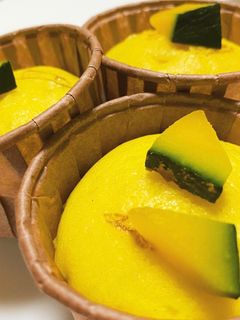 チョコ入りかぼちゃマフィン-レシピのメイン写真