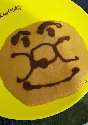 アンパンマンホットケーキ-レシピのメイン写真