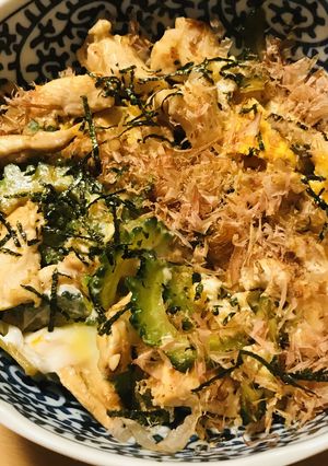 鶏むね肉と玉子のゴーヤーチャンプルー-レシピのメイン写真