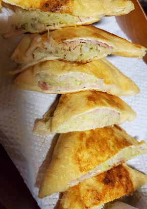 糖質制限☆チーズツナキャベツの薄揚げ餃子-レシピのメイン写真