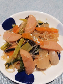 【覚え書き】春雨ピリ辛味噌炒め-レシピのメイン写真