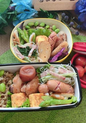 高校1年女子お弁当♡2020.07.31-レシピのメイン写真
