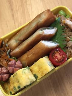【お弁当用】ササミチーズ春巻き-レシピのメイン写真
