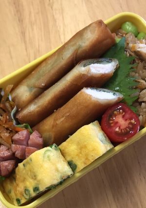 【お弁当用】ササミチーズ春巻き-レシピのメイン写真