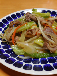 野菜炒め☆焼肉のタレ味-レシピのメイン写真