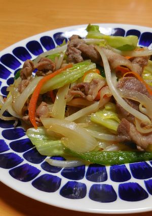 野菜炒め☆焼肉のタレ味-レシピのメイン写真