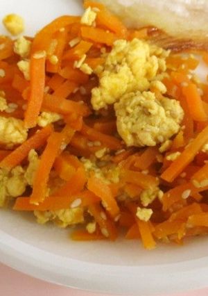 にんじんしりしり　★宇都宮学校給食-レシピのメイン写真