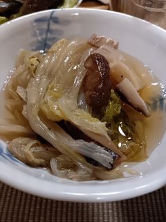 白菜と干し椎茸の煮びたし-レシピのメイン写真