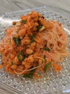 激辛アレンジ‼スタミナまぜそば風そうめん-レシピのメイン写真