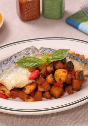 塩さばとかぼちゃのイタリアン炒め-レシピのメイン写真