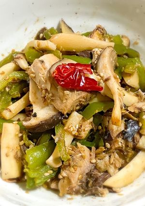 時短サバ缶☆鯖水煮缶と残り野菜の味噌和え-レシピのメイン写真