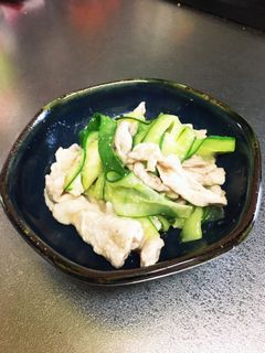 きゅうりと豚の中華風ごまあえ-レシピのメイン写真
