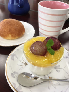 ヨーグルトムースとオレンジジュレ♪-レシピのメイン写真