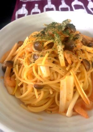 サッパリ！トムヤムクン風パスタの作り方-レシピのメイン写真