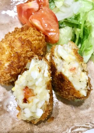 クリームコロッケ＊えび-レシピのメイン写真
