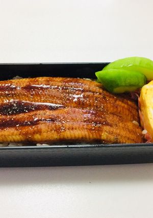 218、超手抜き⁉️うな重弁当♪-レシピのメイン写真
