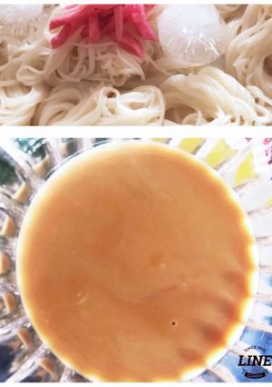 無添加麺つゆと豆乳でそうめんつゆ美味-レシピのメイン写真