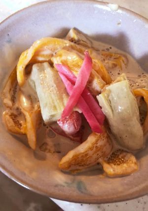 パプリカと茄子のマヨ醤油和え♪冷やして！-レシピのメイン写真