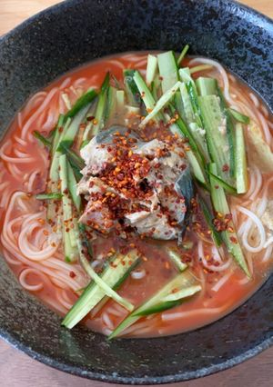 悪魔のトマトそうめん-レシピのメイン写真