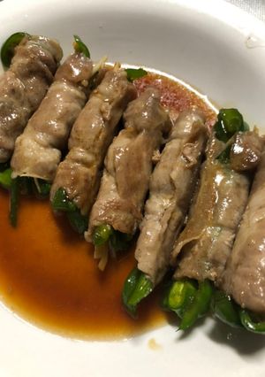 えのきとピーマンの肉巻き-レシピのメイン写真