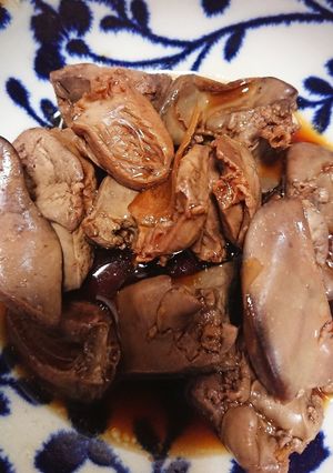 鶏レバーのオイスターソース煮-レシピのメイン写真