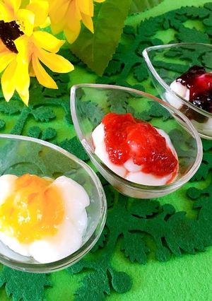 さわやか☆ヨーグルト白玉-レシピのメイン写真