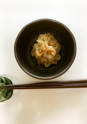 切り干し大根とツナ缶の煮物（パナ電圧鍋）-レシピのメイン写真