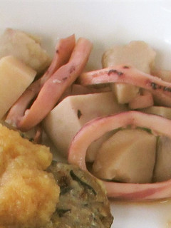 【学校給食】里芋といかの煮物-レシピのメイン写真