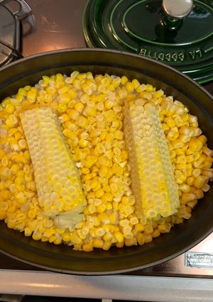 STAUBでとうもろこしご飯-レシピのメイン写真
