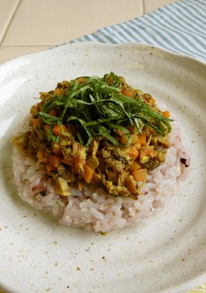 さばみそ缶で◆キーマカレー風-レシピのメイン写真