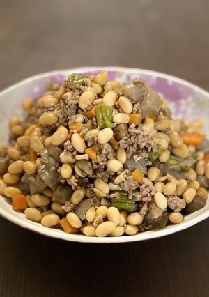 常備菜に。ヘルシーな大豆の煮物-レシピのメイン写真