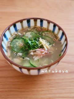 簡単 我が家のサバ缶de冷や汁-レシピのメイン写真
