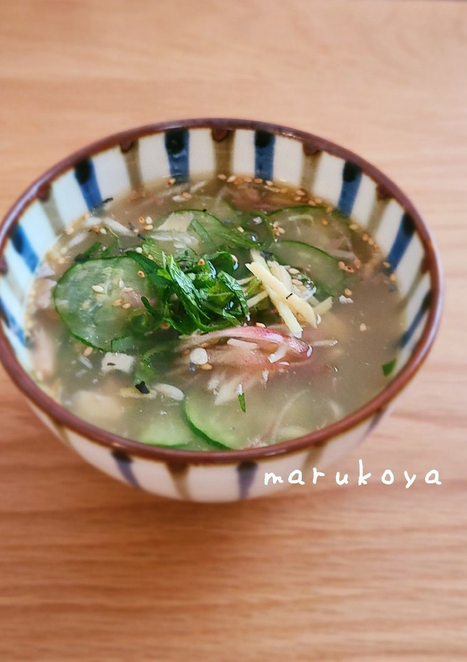 簡単 我が家のサバ缶de冷や汁-レシピのメイン写真