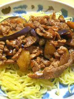 街中華狙い◎豚とナスのあんかけ焼きそば-レシピのメイン写真