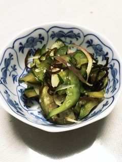 茄子と胡瓜と茗荷の和え物-レシピのメイン写真